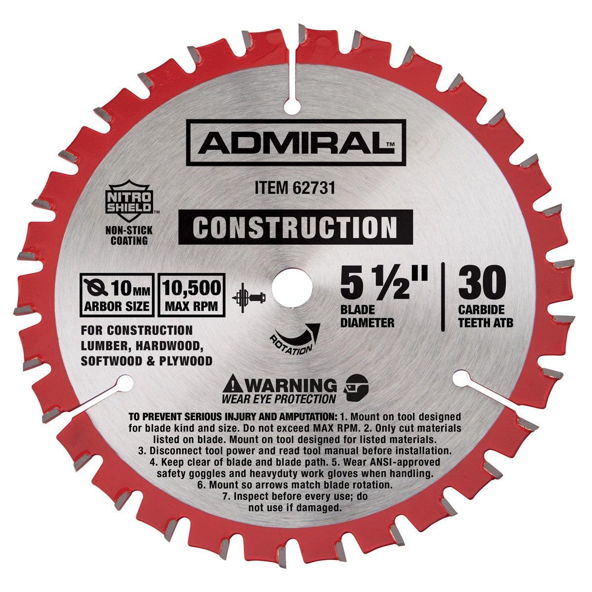5-1/2 in. 30T Circular Saw Blade