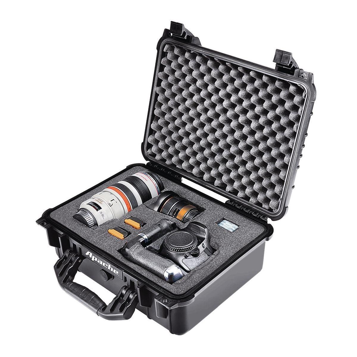 3800 Weatherproof Protective Case - Large - Black