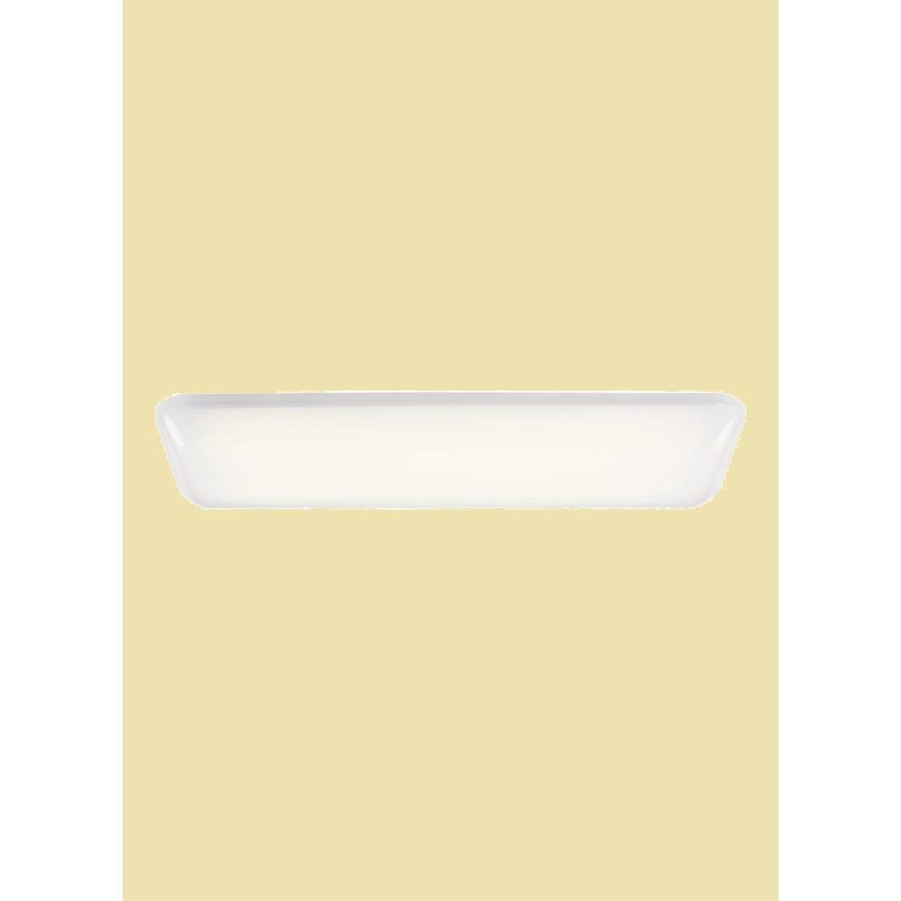 Kolmar 2 ft. 2000 Lumens Integrated LED White Flush Mount Wraparound