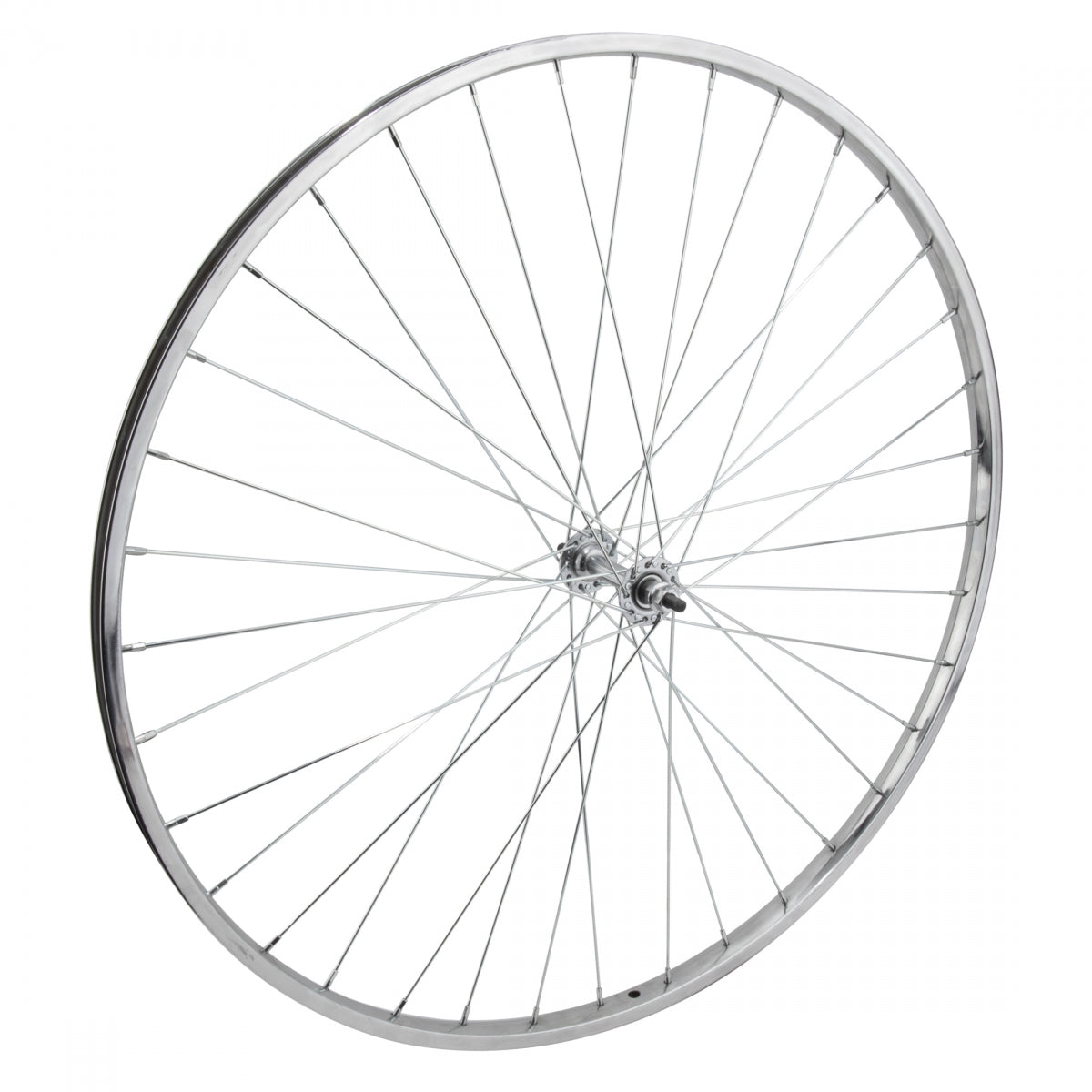 Wheel Master 27in W/M Steel 1-1/4 FT B/O 5/16inx100mm Rim Brake Clincher Sil