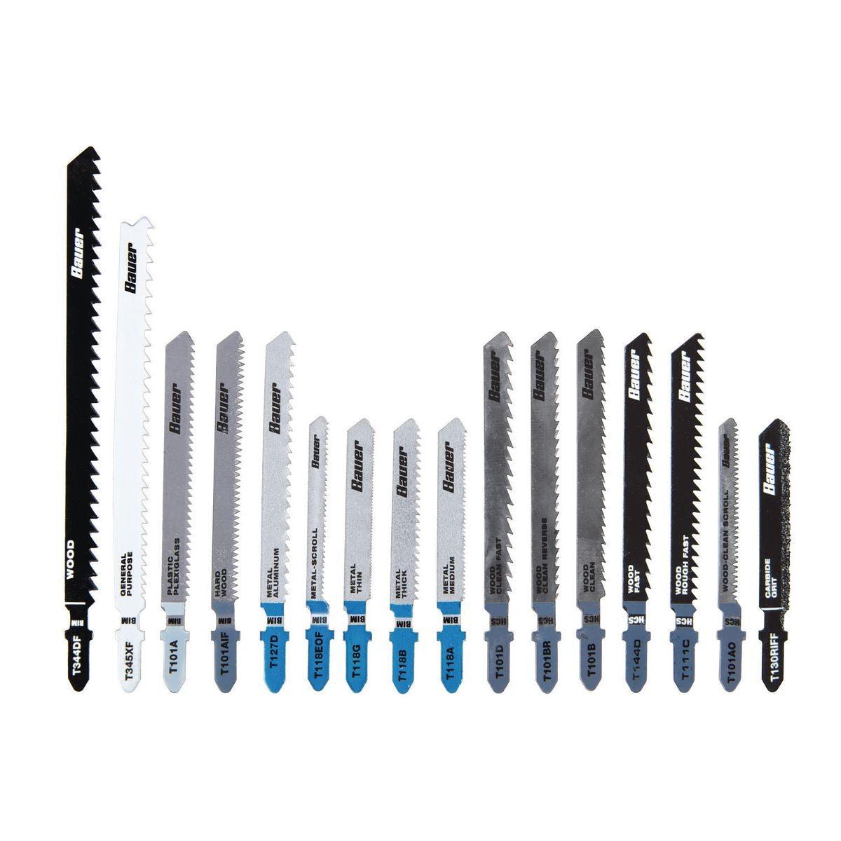 T-shank General Purpose Jigsaw Blade Assortment, 30 Pk.