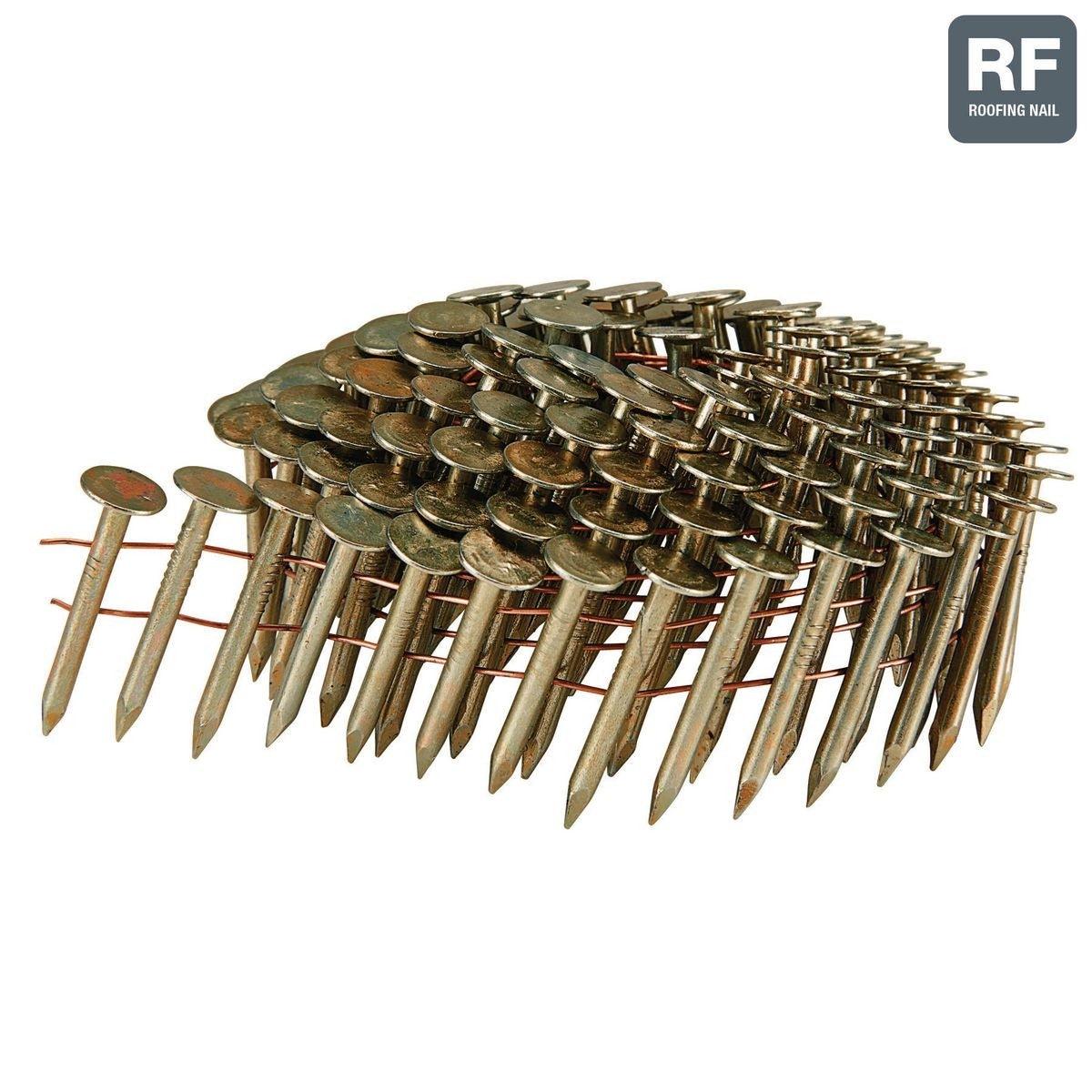 1-1/4 in. Galvanized Roofing Nails, 7,200 Pc.