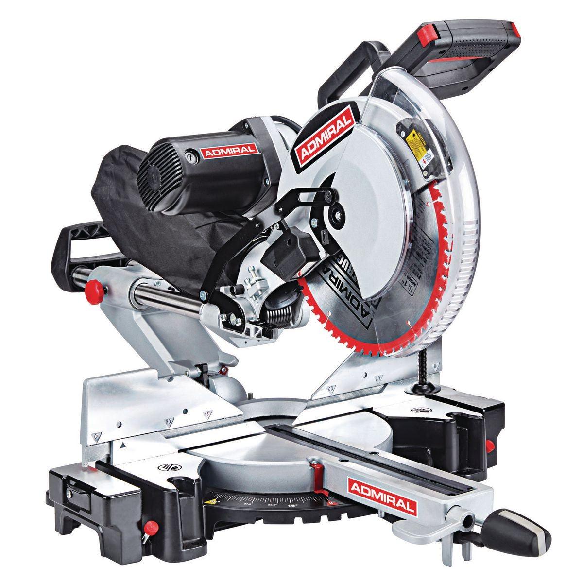 12 in. Dual-Bevel Sliding Compound Miter Saw with LED & Laser Guide