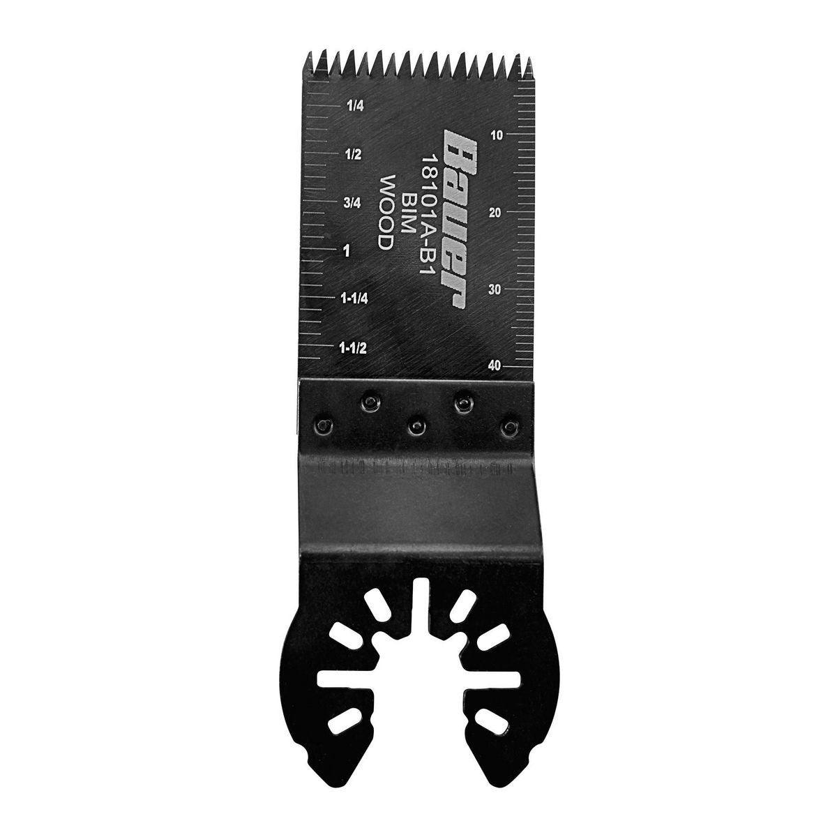 1-3/16 in. Bi-Metal Precision Tooth Plunge/Flush Cutting Blade for Oscillating Multi Tools