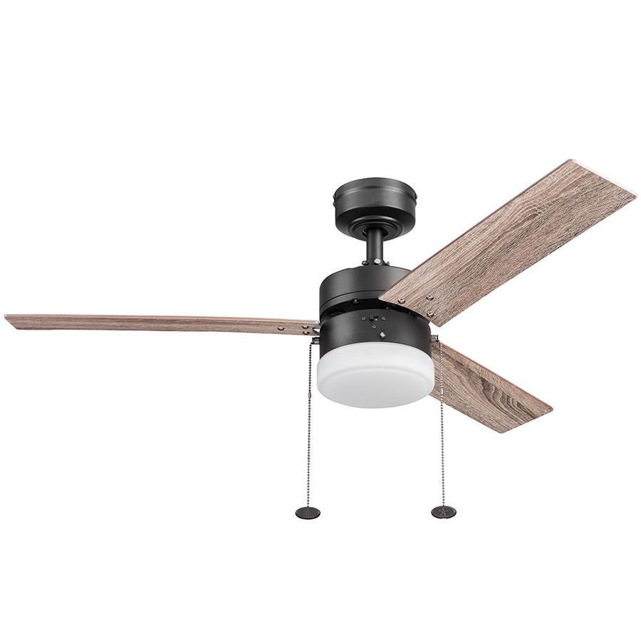 Harbor Breeze Vue 44-in Bronze LED Indoor Ceiling Fan (3-Blade)