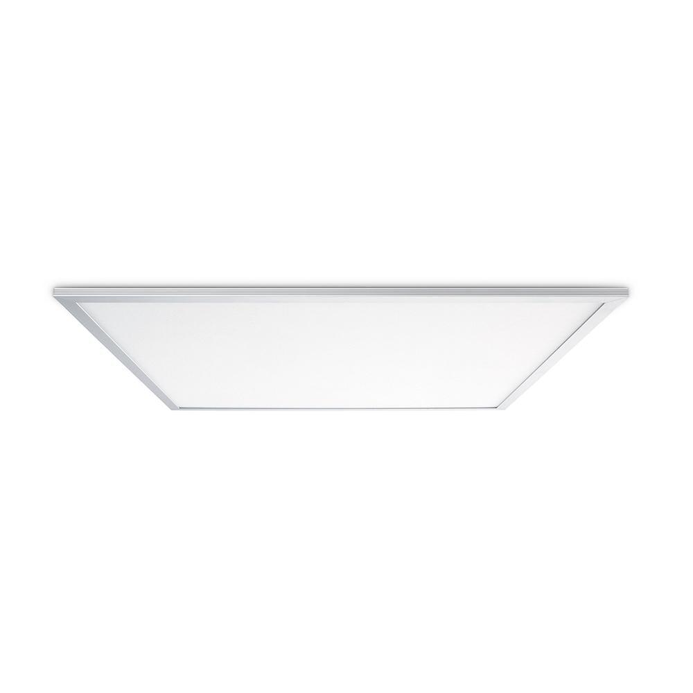Skytile 40-Watt Brushed Aluminum 2 x 2 Integrated LED Flat Panel Light, Cool White Temperature