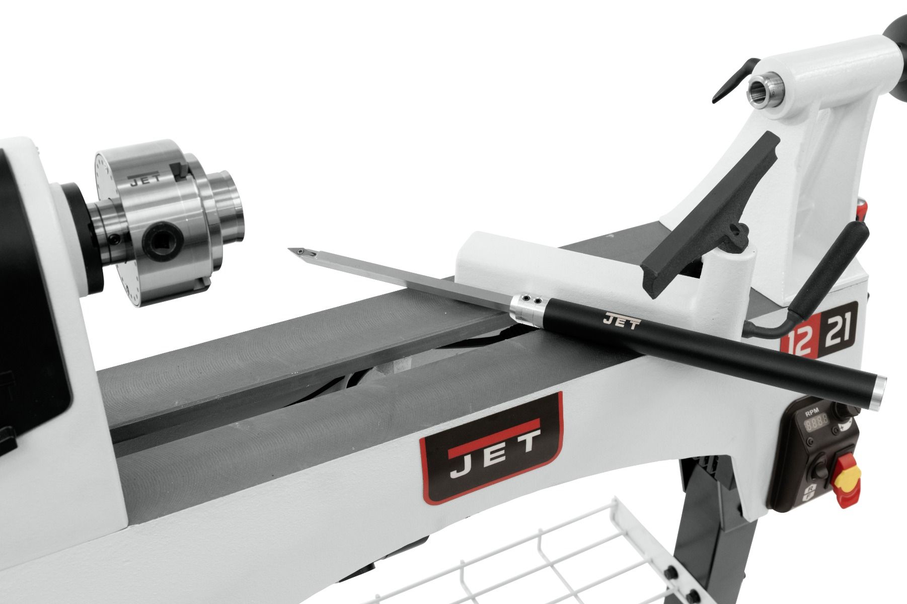 Jet Wood Turning Carbide Hollowing Chisels 5-Piece Set 719902 - Image 3