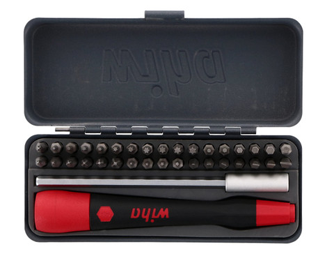 Wiha 36 Piece Gobox Precision Micro Bit Set (75958)