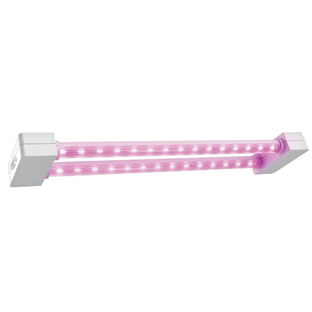 2 ft. 2-Light 30-Watt White LED Hydroponic Linkable Plant Grow Light (4-Pack)