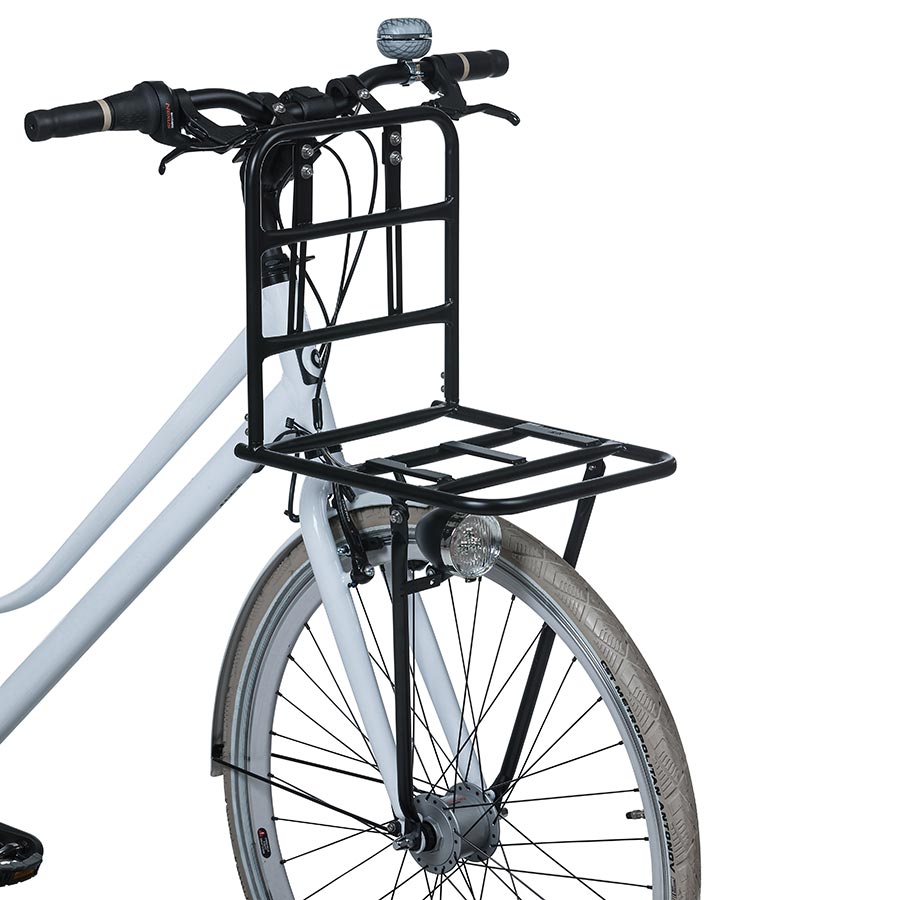 Front Bike Rack Basil Portland Front Carrier Front carrier extension, Black