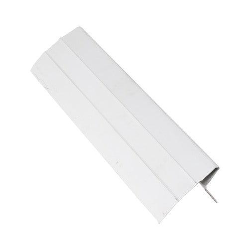 CMI 3-in White Galvanized Steel Drip Edge