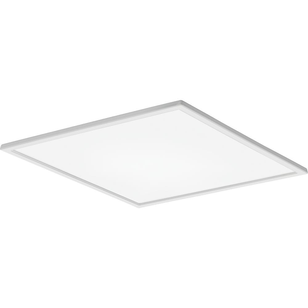 EPANL 2 ft. x 2 ft. White Edge Lit Integrated LED Flat Panel Light, 3285 Lumens 3500K