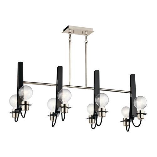 Kichler Arvela Polished Nickel Modern/Contemporary Linear Kitchen Island Light