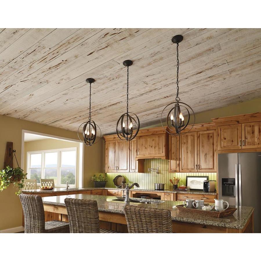 Progress Lighting Equinox 4-Light Antique Bronze Transitional Chandelier