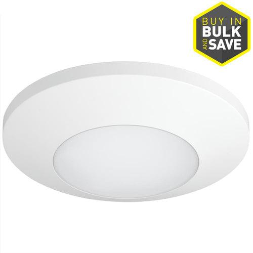 Progress Lighting 7.5-in White Transitional LED Flush Mount Light ENERGY STAR