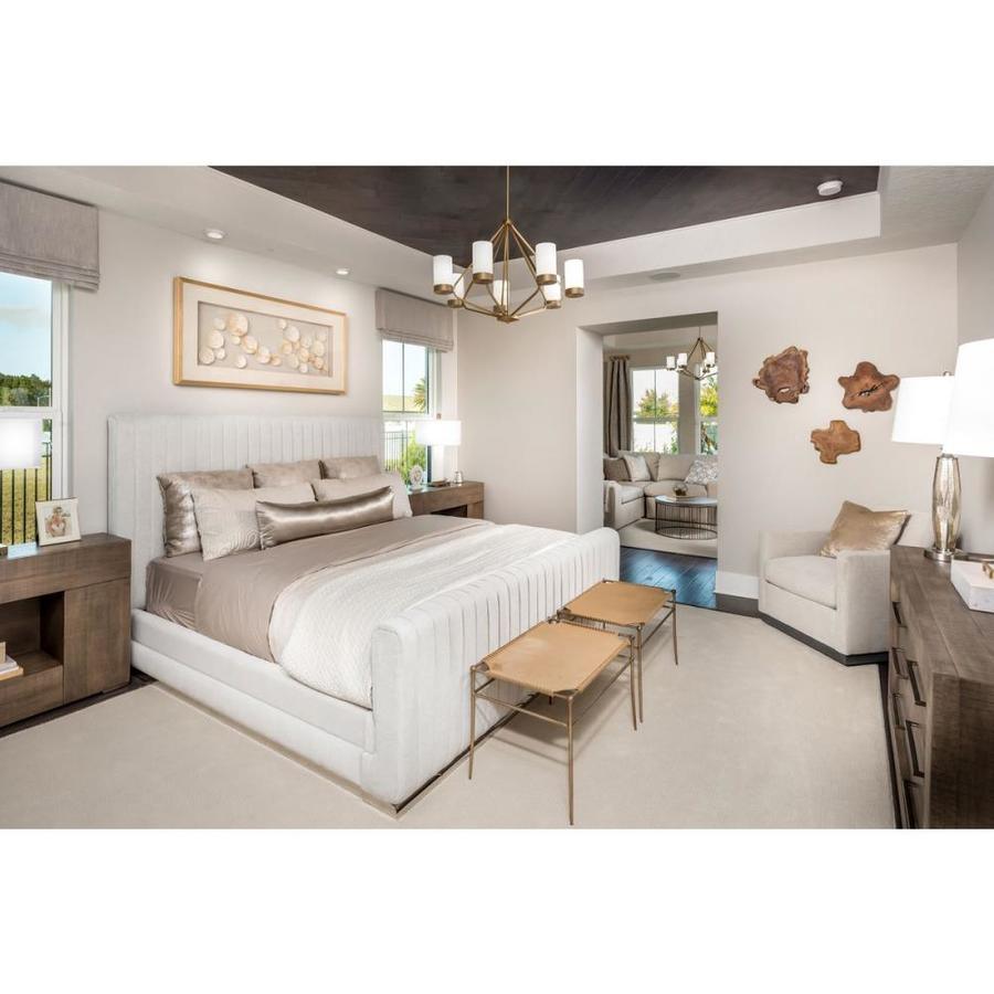 Progress Lighting Elevate 5-Light Brushed Bronze Modern/Contemporary Chandelier