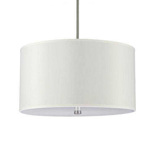 Sea Gull Lighting Dayna Brushed Nickel Modern/Contemporary Drum Pendant Light