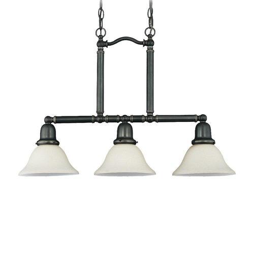 Sea Gull Lighting Sussex Heirloom Bronze French Country/Cottage Kitchen Island Light