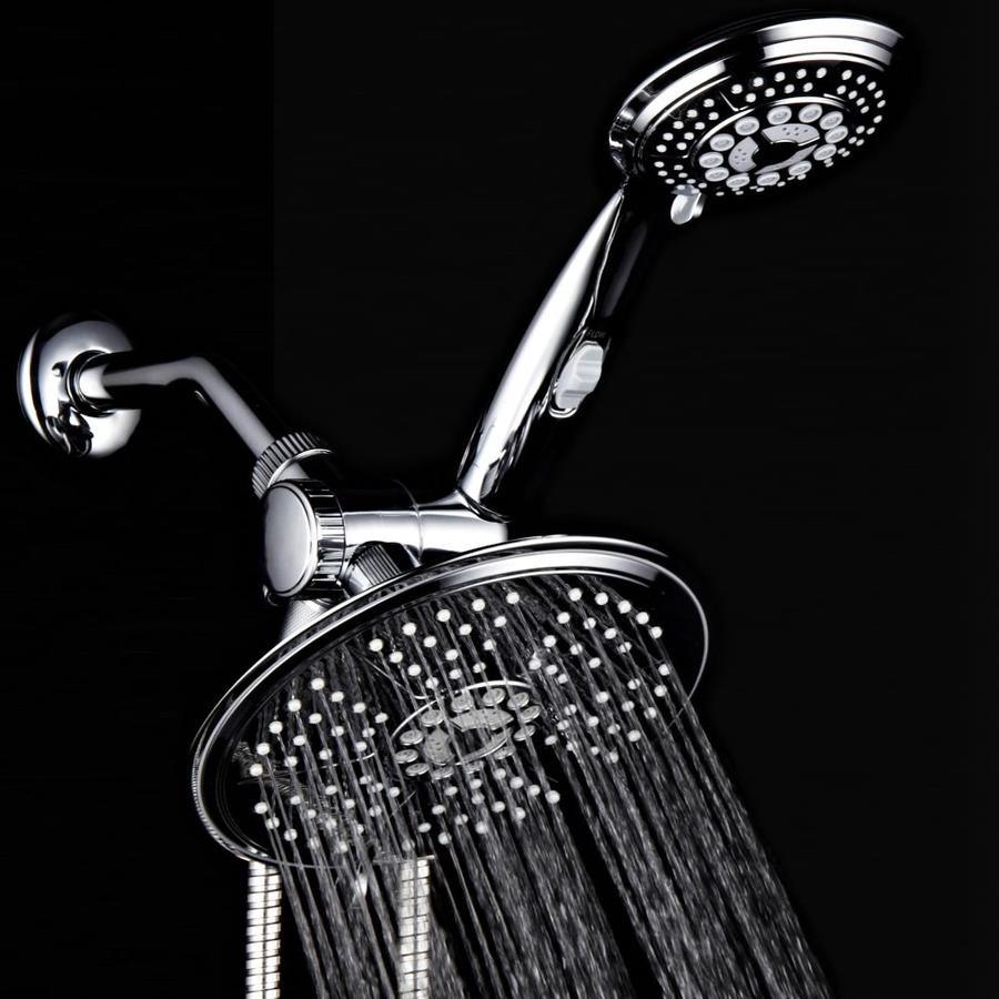 HotelSpa Chrome 38-Spray Rain Dual Shower Head 2.5-GPM (9.5-LPM)