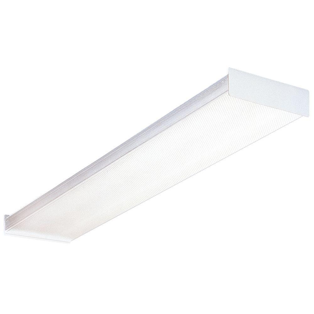 SB 2 32 MVOLT GEB10IS 4 ft. 2-Light Gloss White Fluorescent Wrap