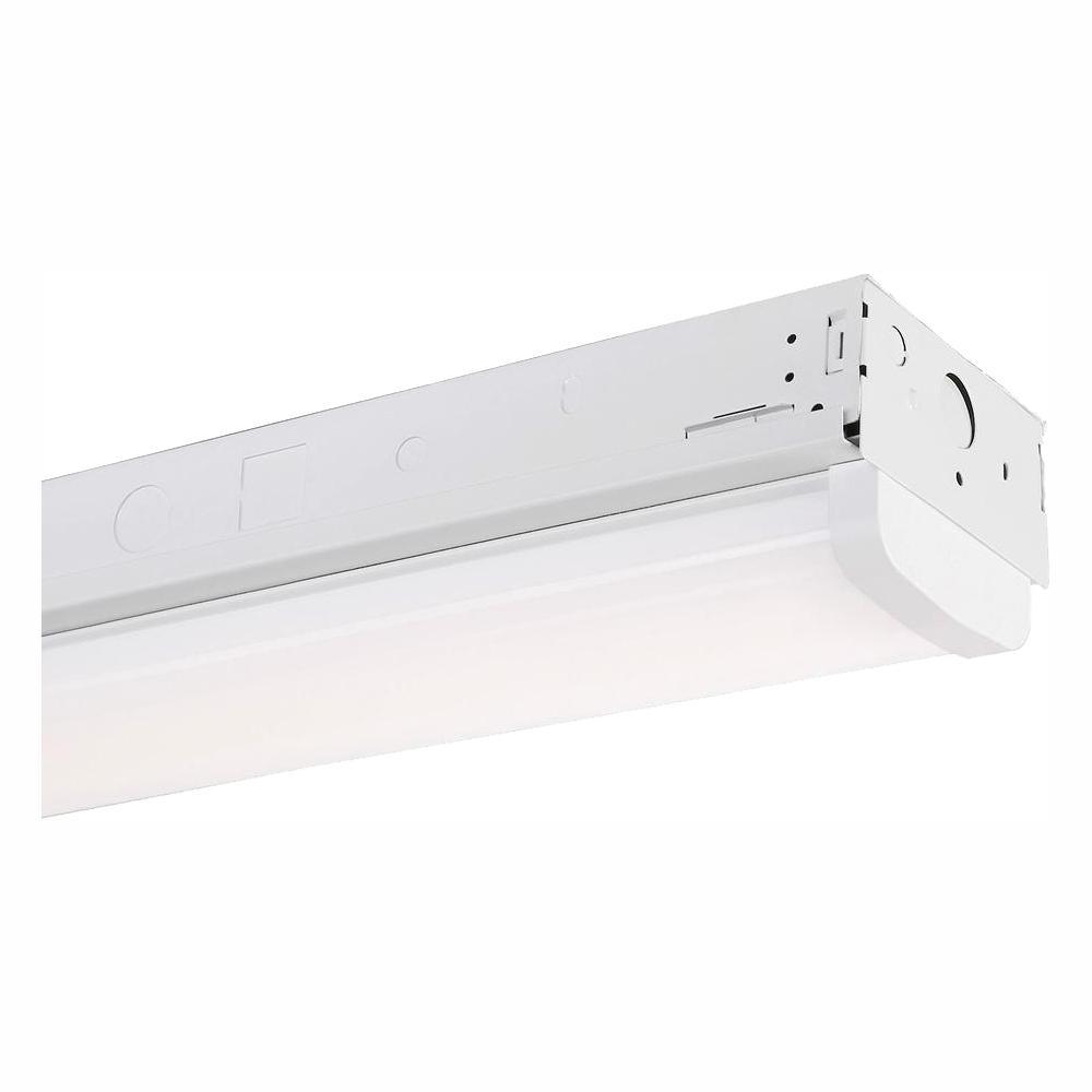 4 ft. 500-Watt Equivalent White Integrated LED MV 7,000-Lumen Linear Strip Light