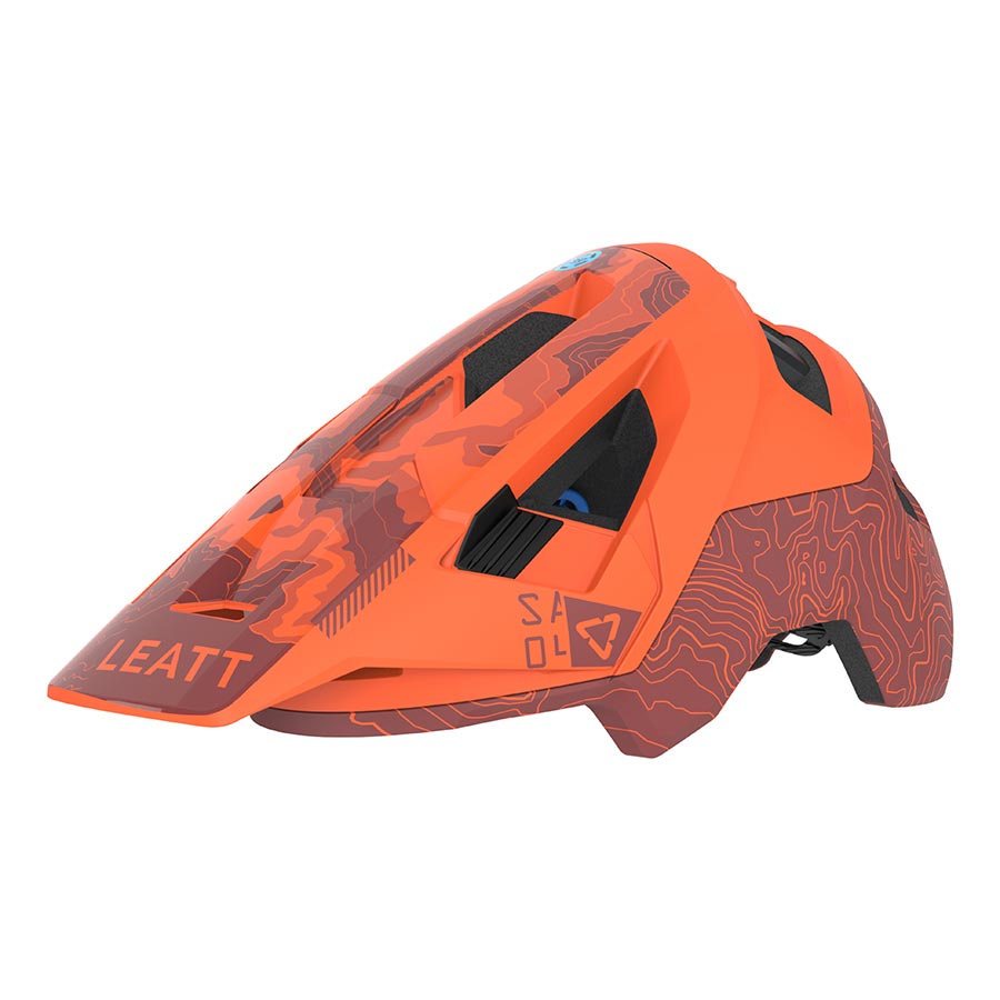 Mountain Bike Helmet Leatt MTB AllMtn 4.0 Men , Flame, L, 59-63cm