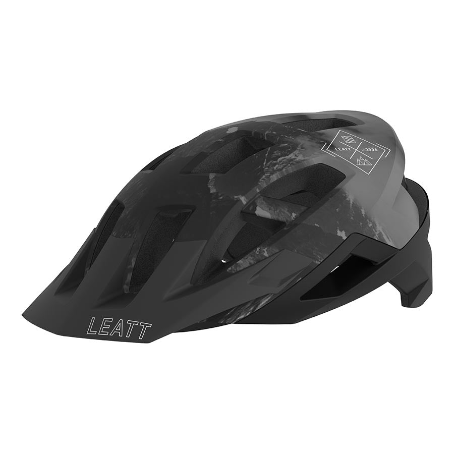 Mountain Bike Helmet Leatt MTB Trail 2.0 Men , Stealth, M, 55-59cm