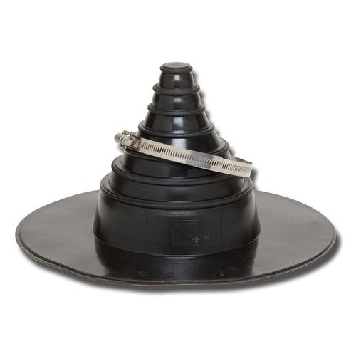 GenTite 6-in x 6-in Butyl Rubber Vent and Pipe Flashing