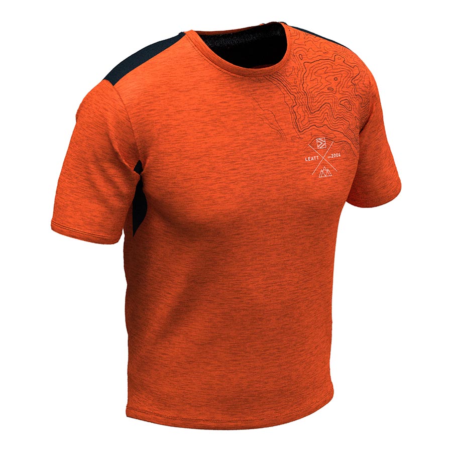 Leatt MTB Trail 1.0 Men Jersey, Flame, S