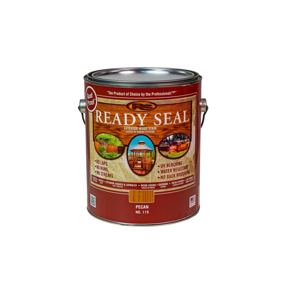 Ready Seal 1 Gal. Pecan Exterior Wood Stain and Sealer