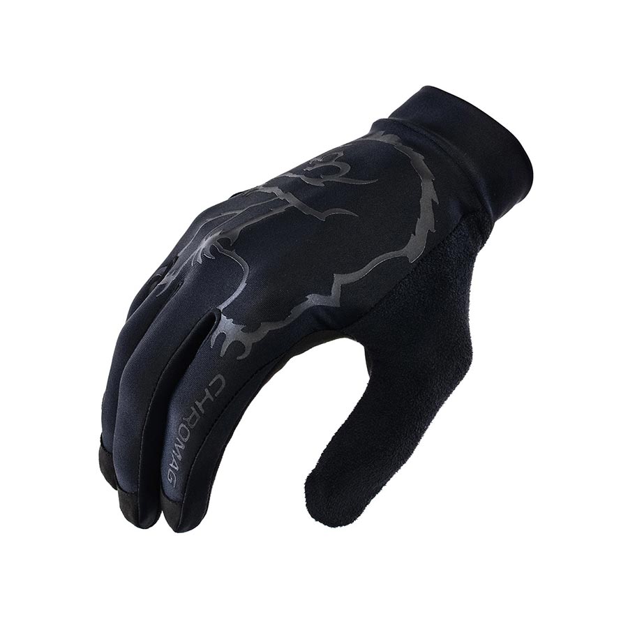 Chromag Habit Full Finger Gloves, Black, L, Pair