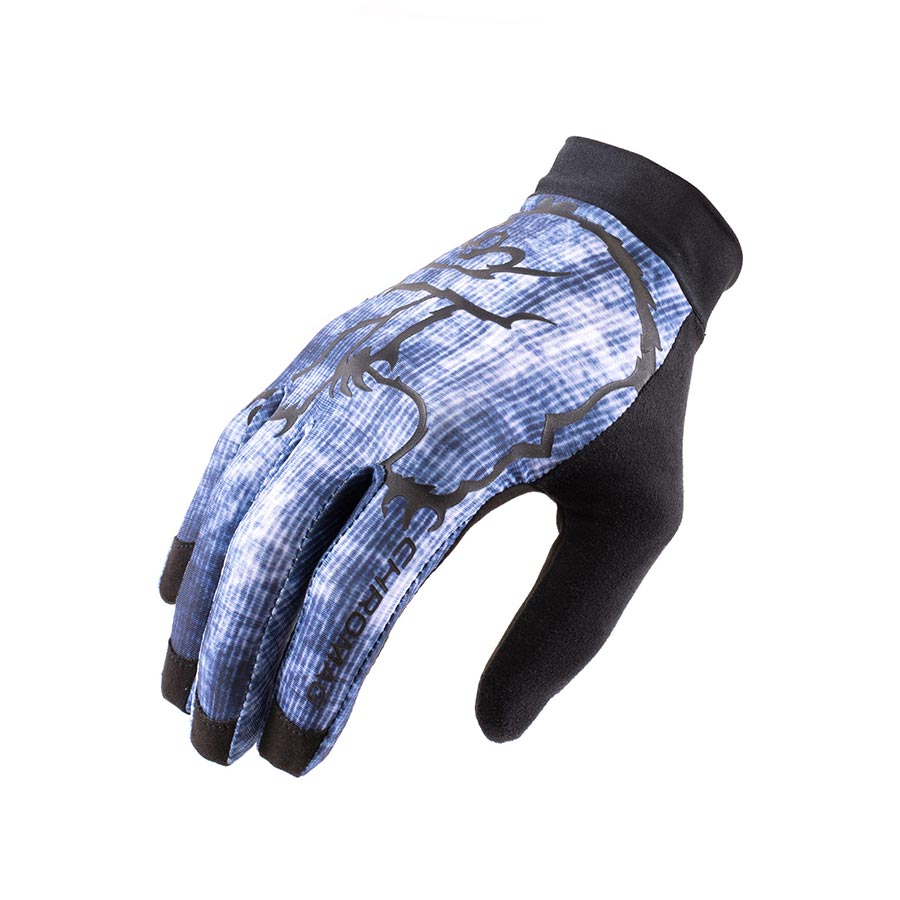 Chromag Habit Full Finger Gloves, Acid Wash, XL, Pair