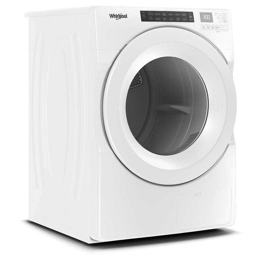 Whirlpool 4.5-cu ft Closet-Depth High-Efficiency Front Load Washer with Load and Go Dispenser - White