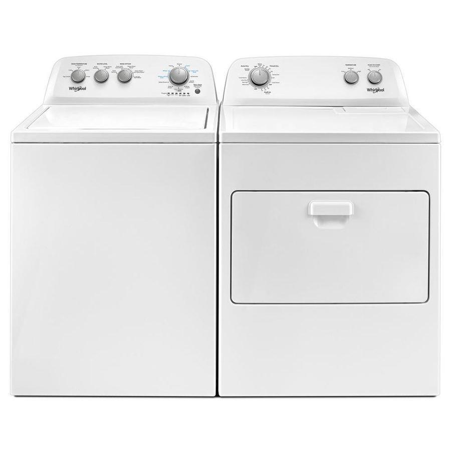 Whirlpool 7-cu ft Hamper Door Gas Dryer (White)