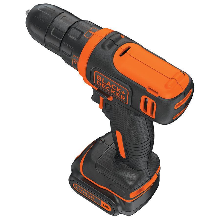 BLACK+DECKER 12-Volt Max 3/8-in Cordless Drill (Charger Included and 1-Battery Included)