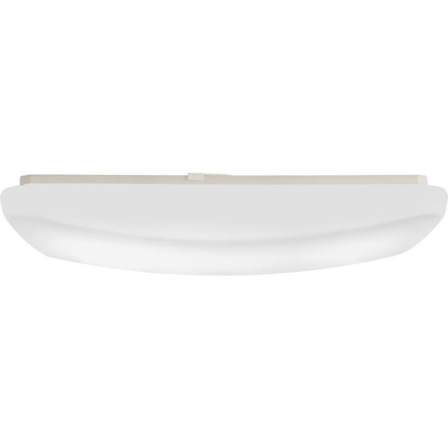 Lithonia Lighting LED low profile square flush mount 12-in White Modern/Contemporary LED Flush Mount Light