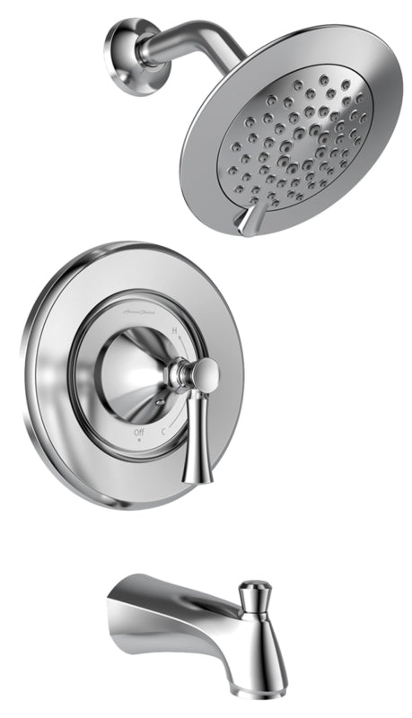 American Standard Chancellor 7022502.002 Series Tub and Shower Valve Trim Kit, Polished Chrome, 1.8 gpm Showerhead