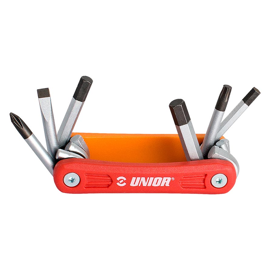 Unior EURO6 Multi-Tools Number of Tools: 6, Red/Orange