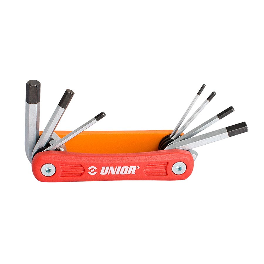 Unior EURO7 Multi-Tools Number of Tools: 7, Red/Orange