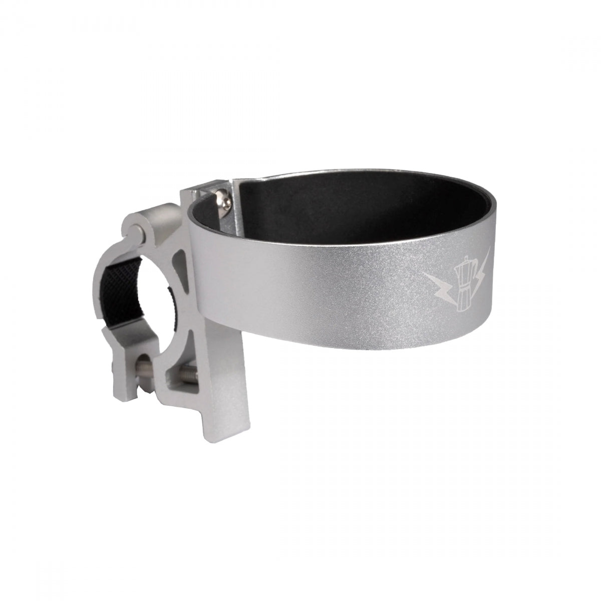 Portland Design Works Bar-ista Drink Holder Cup Holder Universal Silver 22.0-26.0mm Clamp