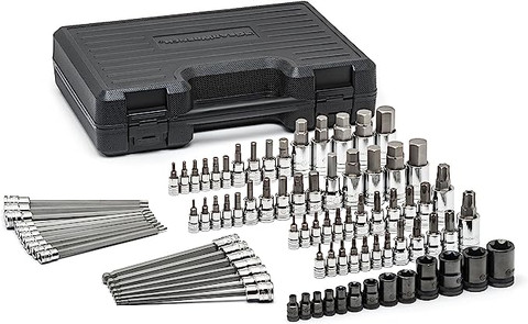 Gearwrench 84 Pc Torx & Hex Master Bit Socket (80742)