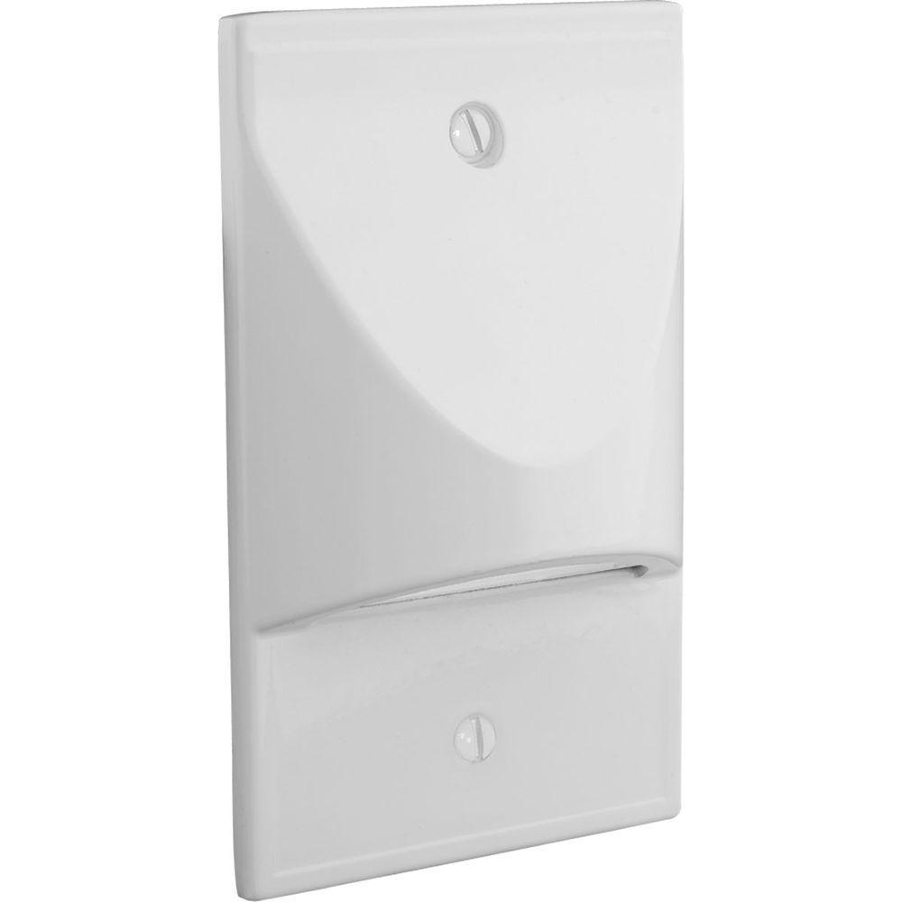 1-Light White LED Step Light/Wall Light