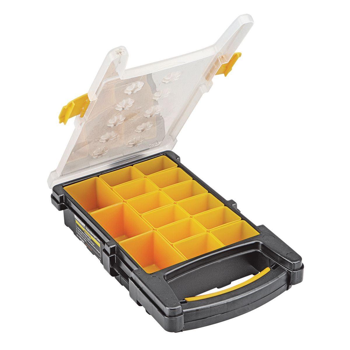 15 Bin Small Portable Parts Storage Case
