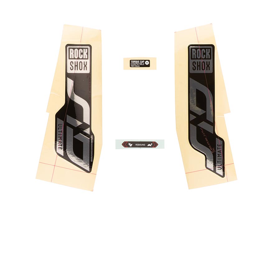 RockShox Decal Kit for SID 120 Ult GPLRF/FLB, 11.4018.105.021