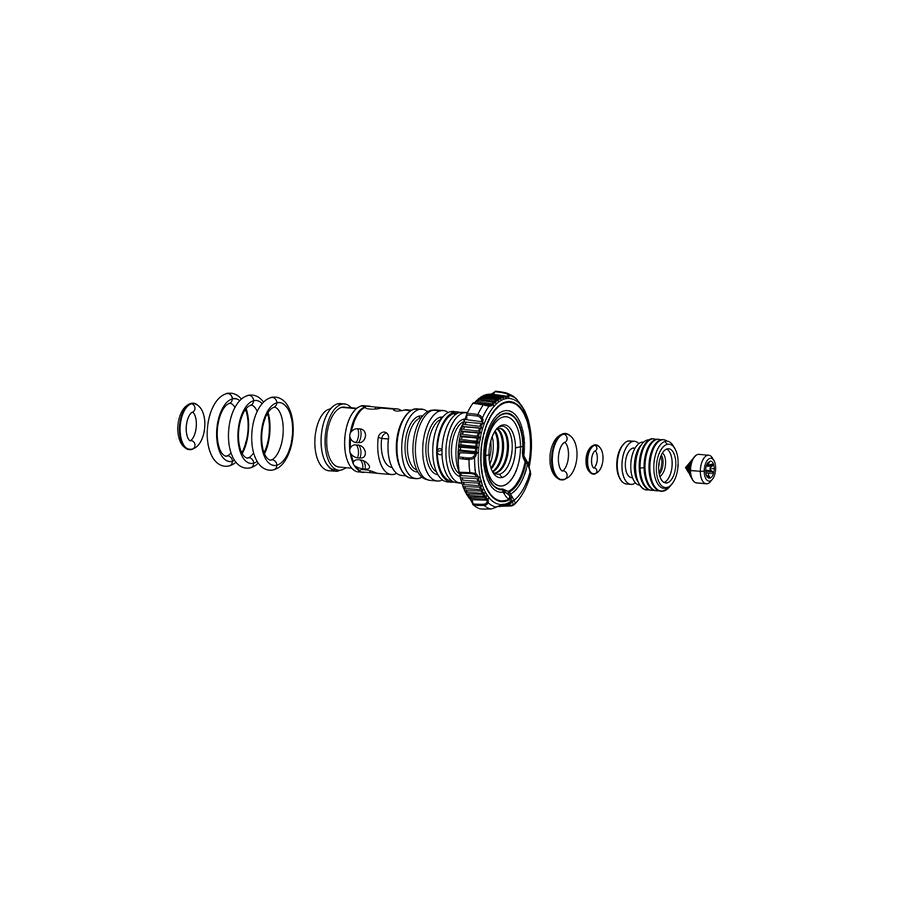 RockShox Rebound Knob Kit for Monarch XX, 11.4118.001.001
