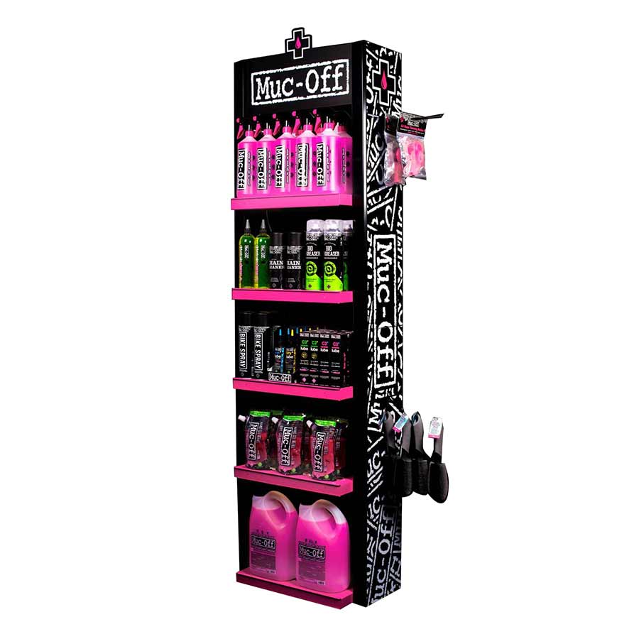 Muc-Off Single Premium Floor Display (Complete-BOM)