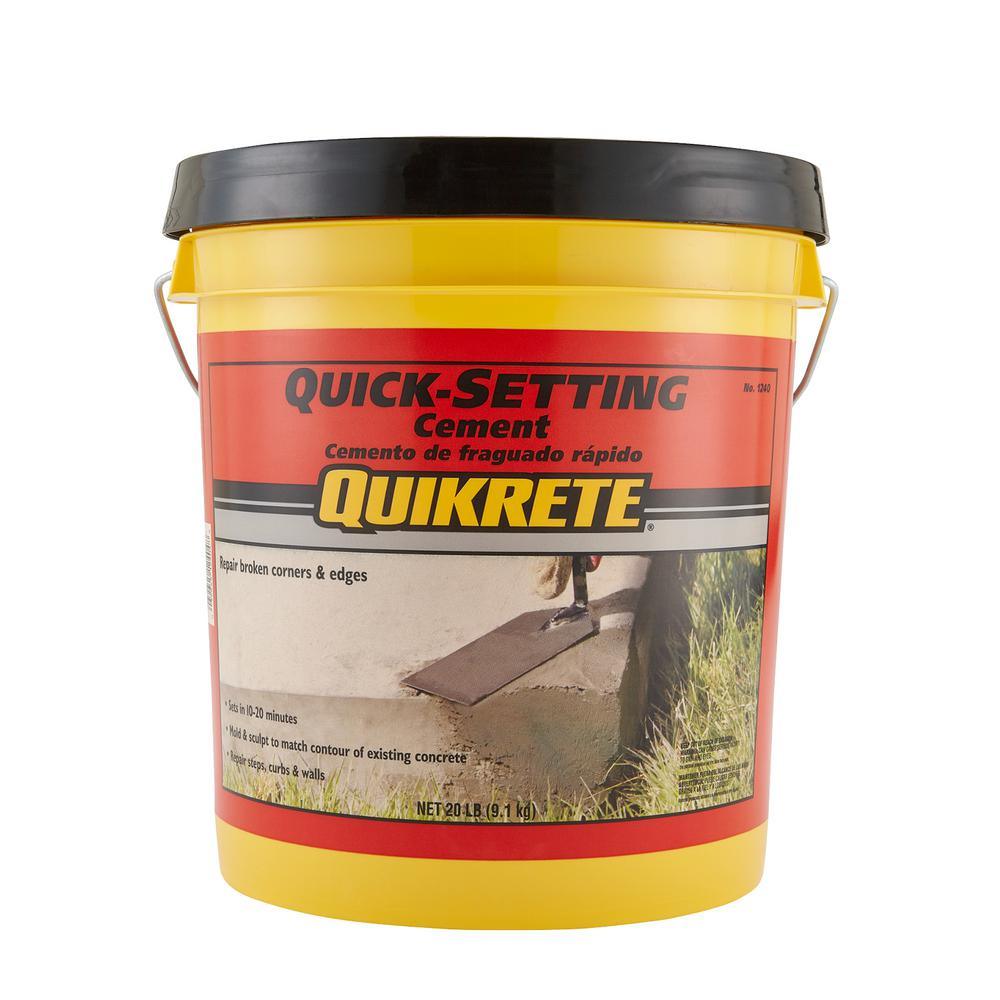 20 lb. Quick-Setting Cement Concrete Mix