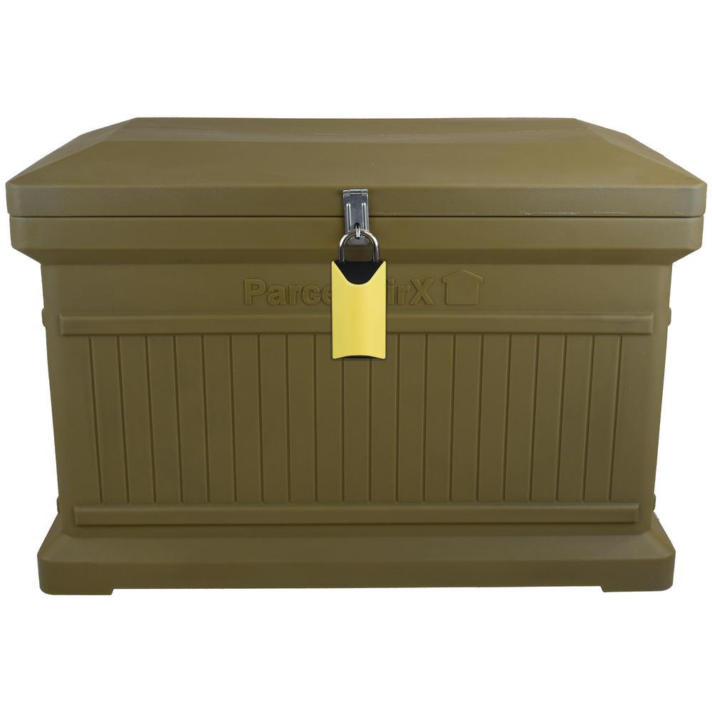 OAK ParcelWirx Delivery Box Horizontal with smart lock Premium