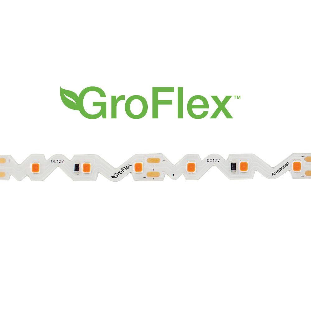 GrowFlex 8.2ft 16W Amber Purple Grow Light