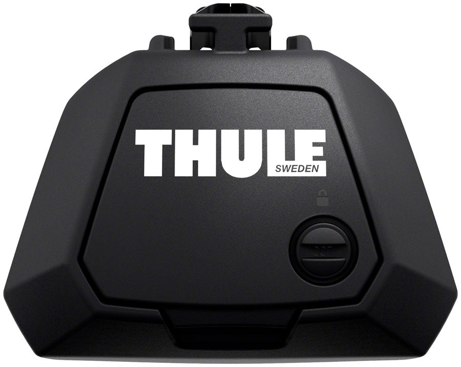 Thule Evo Raised Rail Foot Pack - Black, Pack of 4